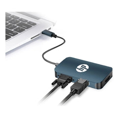 ADAPTADOR USB-C A HDMI-VGA-DP HP