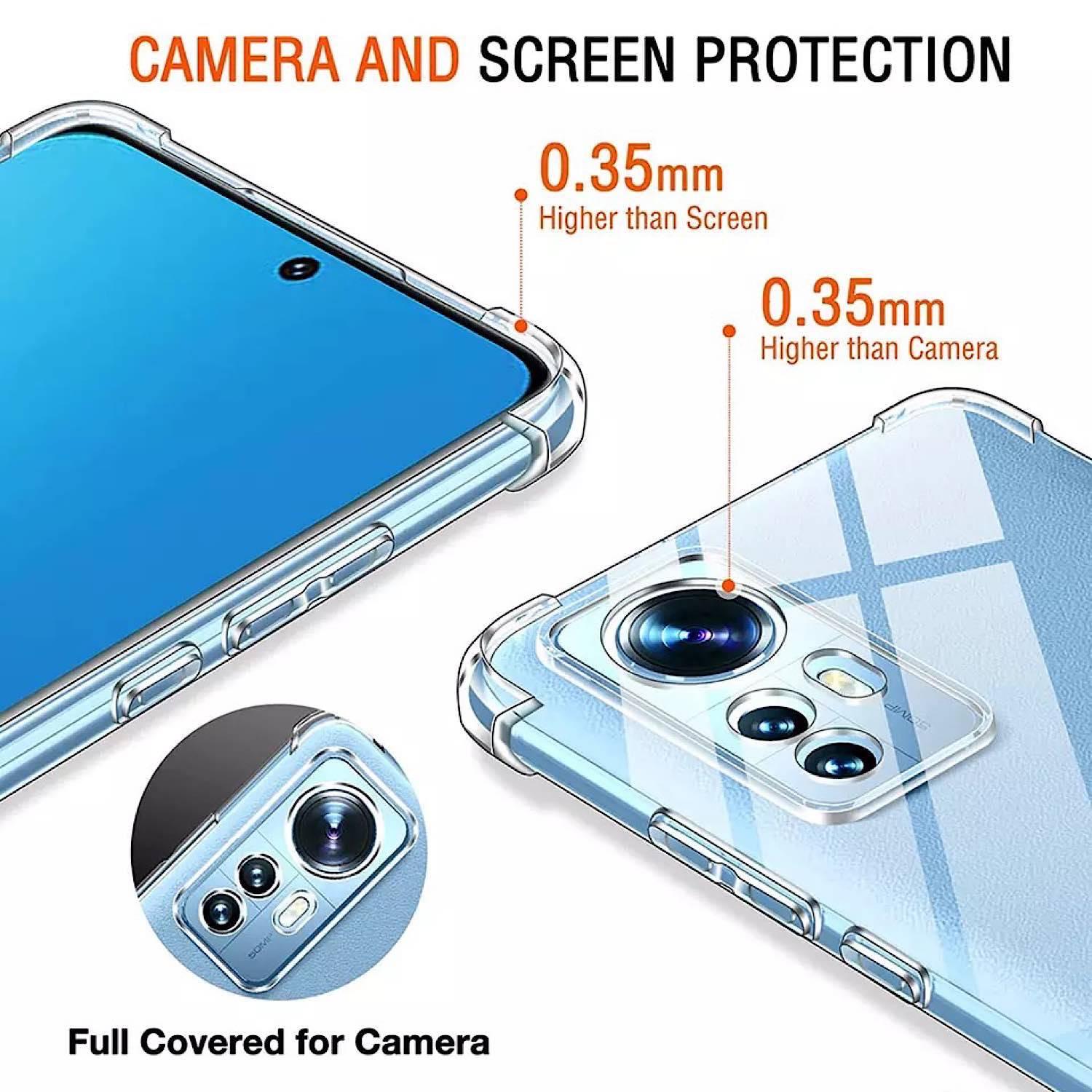 Protector Xiaomi 12 Transparente Alto Impacto - Tubelux