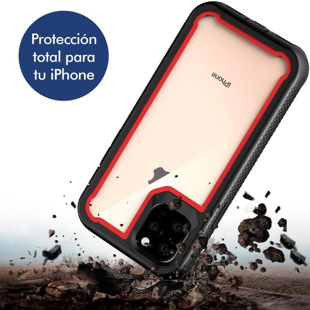 Protector iPhone 11, 12, 13, 14 y Sus Variantes Antigolpes Protector Cubre  Cámara - iPhone 11 Pro / Negro