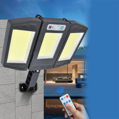 Foco LED COB Solar con Sensor y Control Varios Modos Programables - DSE
