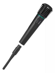 Micrófono inalámbrico o cableado We-308 negro