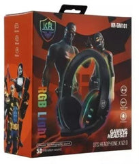 Auriculares Gamer Gaming Headset 7.1 Surround Con Luces Rgb - Tubelux