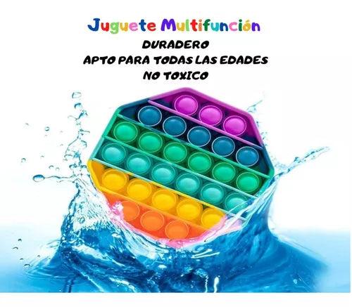 Pop It Fidget Toy Juego Pop Bubble Juguete Antiestres Tbx - Tubelux