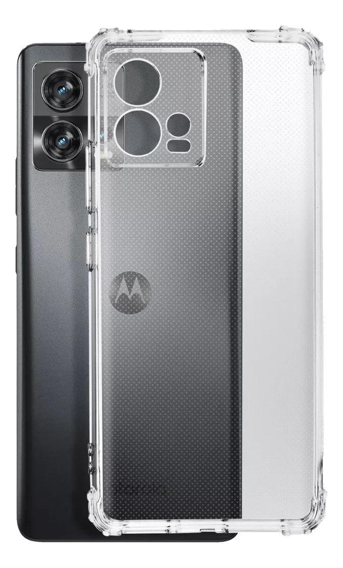 Protector Motorola Edge 30 Edge 30 Pro Transparente Bordes Reforzados - Tubelux