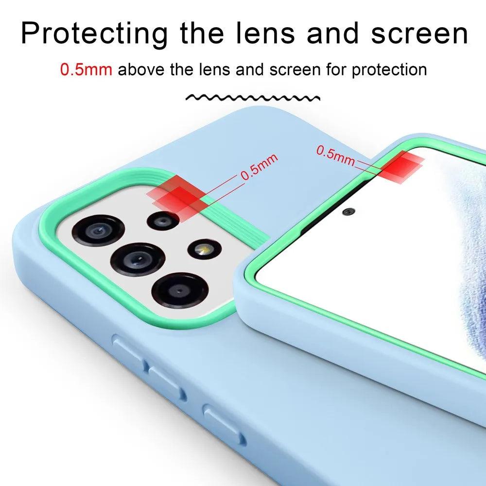 Protector Samsung A52 en 1 Marco Interno y TPU Super Resistente - Tubelux