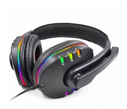Auriculares Gamer Gaming Headset 7.1 Surround Con Luces RGB - DSE
