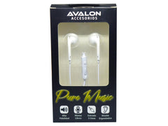 Auriculares Manos Libres Avalon Pure Music Blanco - DSE