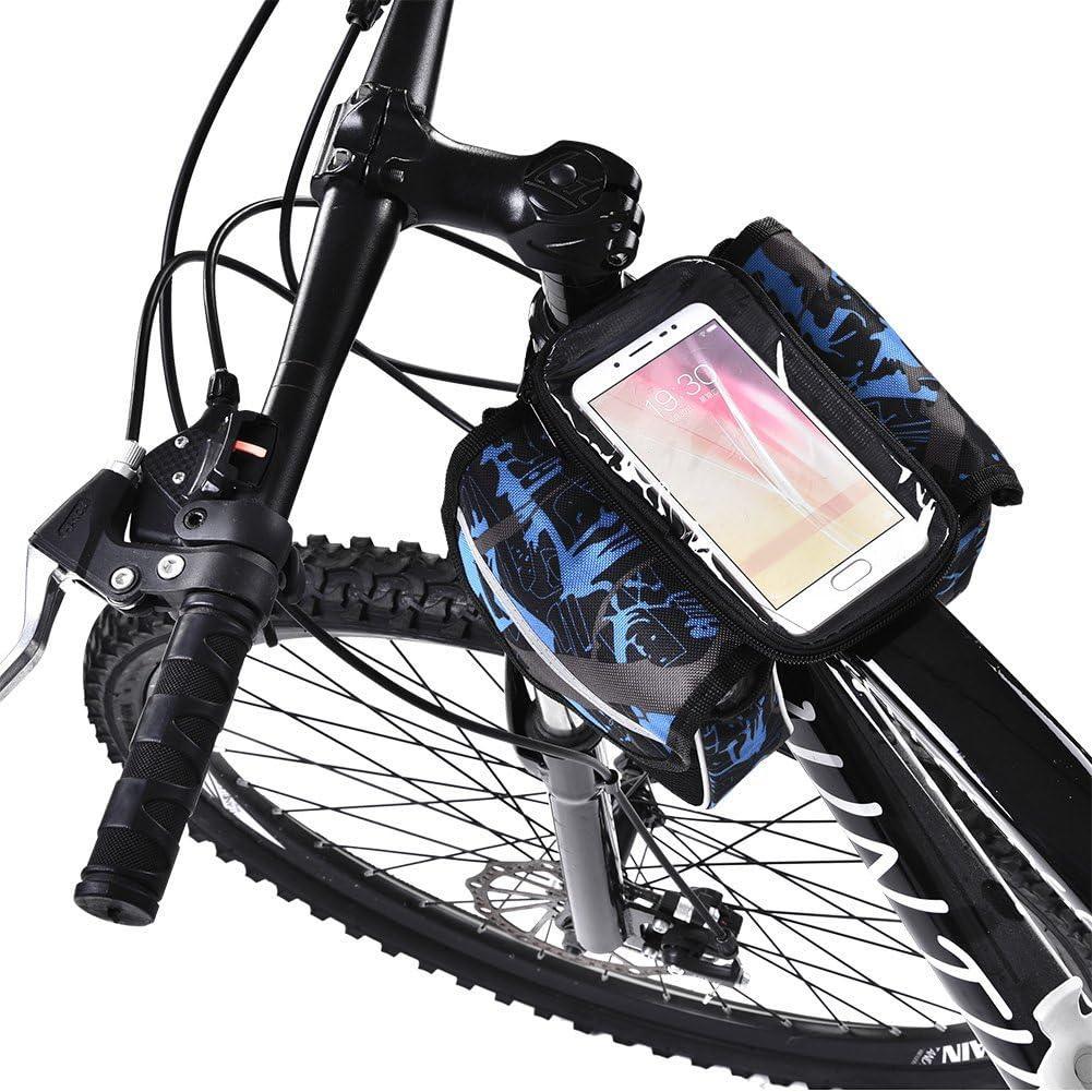Bolso Alforja Bicicleta Con Sobre Impermeable Para Celular - DSE