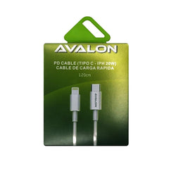 Cable Usb C A Lightning Para Iphone Avalon 20W 120Cm - DSE