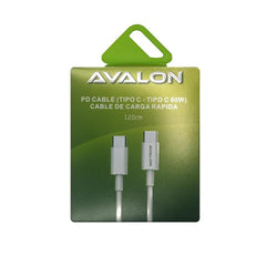 Cable Usb C A Usb C Avalon 60W 120Cm - DSE