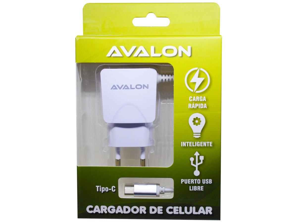 Cargador Completo Avalon Tipo C Y Puerto Usb Libre 2,1 A - DSE