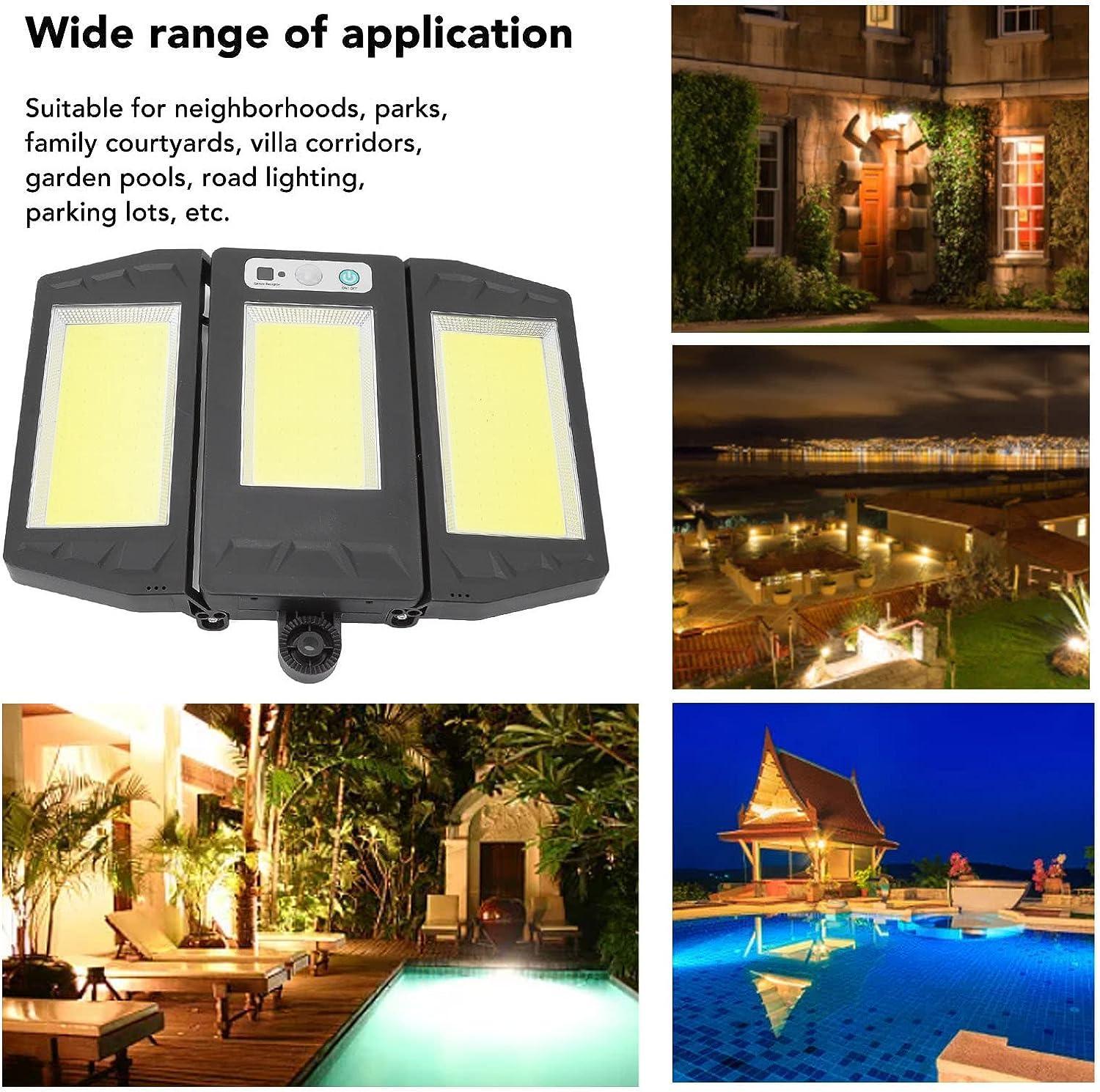 Foco LED COB Solar con Sensor y Control Varios Modos Programables - DSE