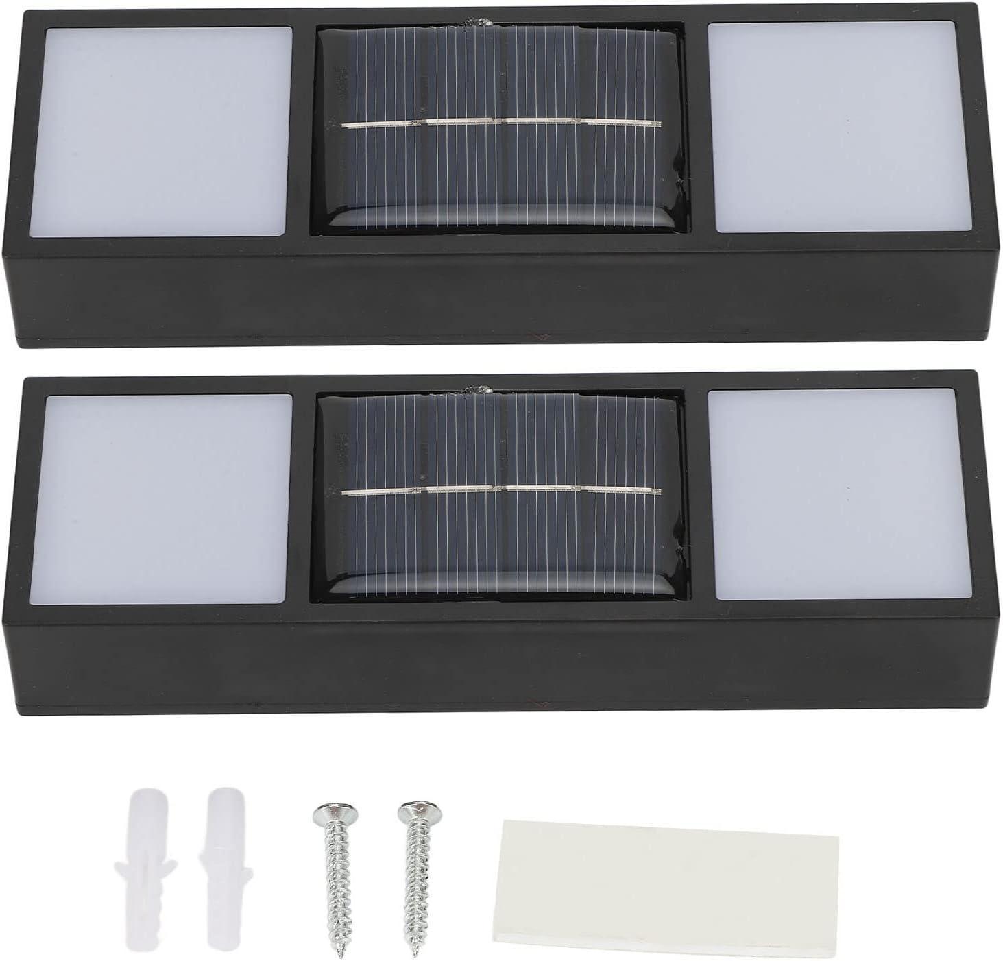 Foco LED solar de pared para exterior set de 2 - DSE