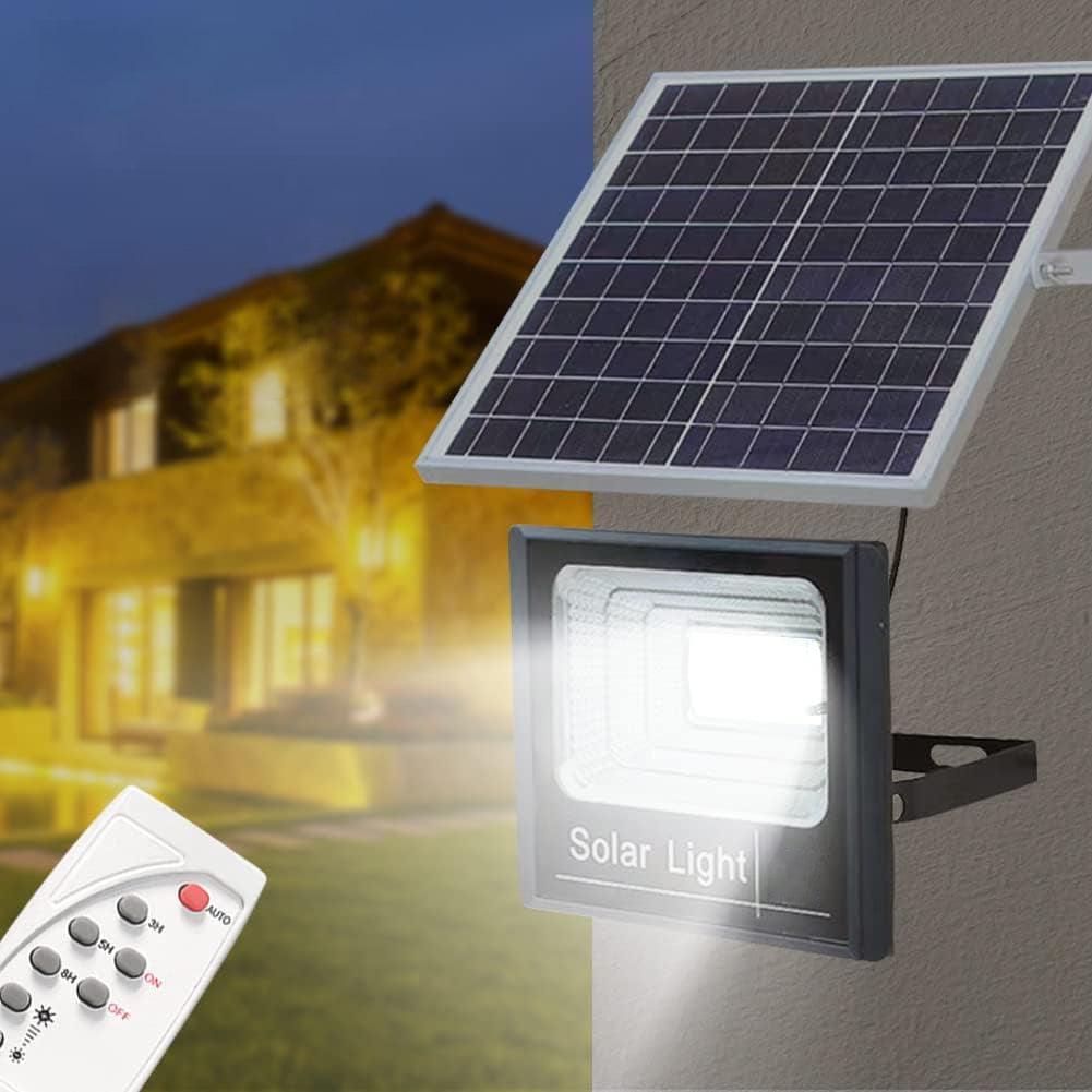 Foco Solar LED con Panel AVALON Potente Calidad Premium - DSE