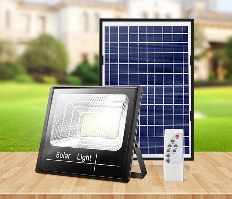 Iluminación Eficiente y Autosuficiente: Foco LED 70 y Panel Solar con Cable de 5M - DSE