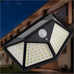 Luz LED Solar con Sensor de Movimiento y Batería Wall Lamp - DSE
