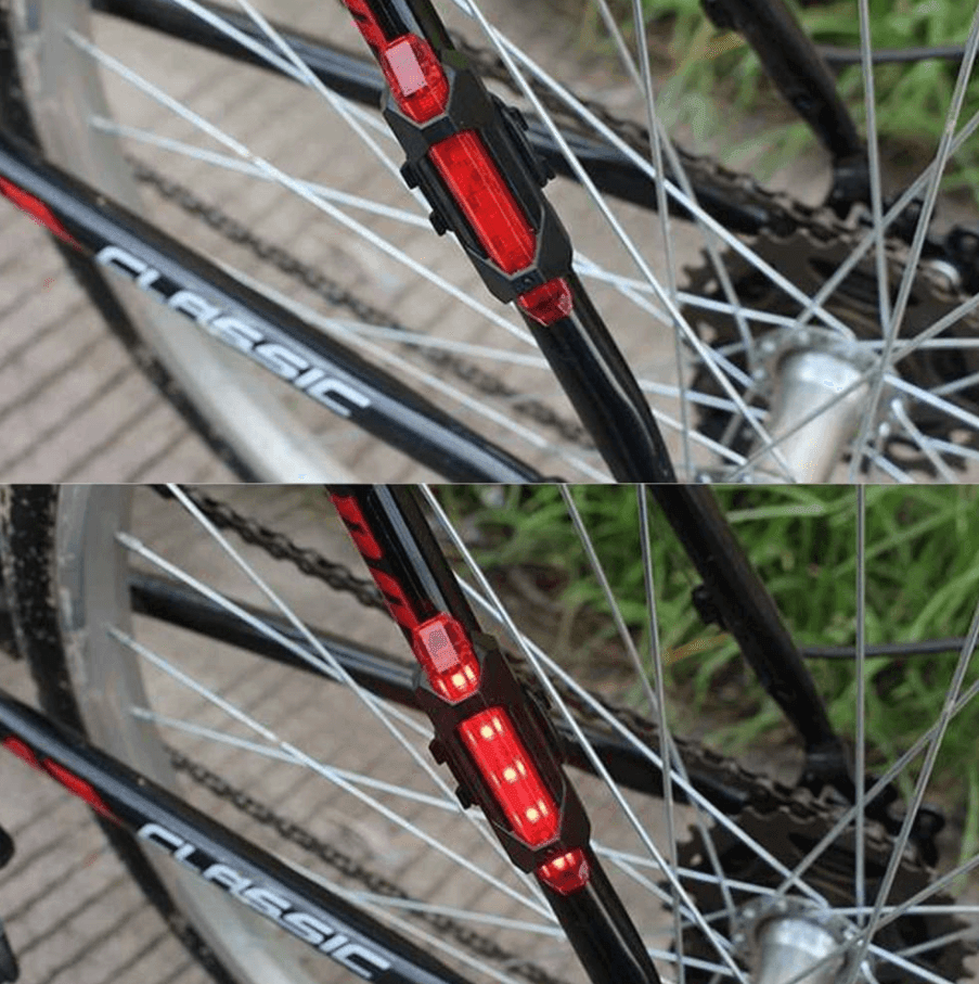 Luz Led Trasera Portátil Para Bicicleta Recargable Por Usb - DSE