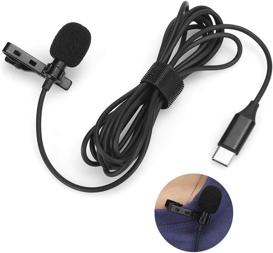 Micrófono solapero para celulares Conector USB C Tipo C: sonido profesional para ti - DSE