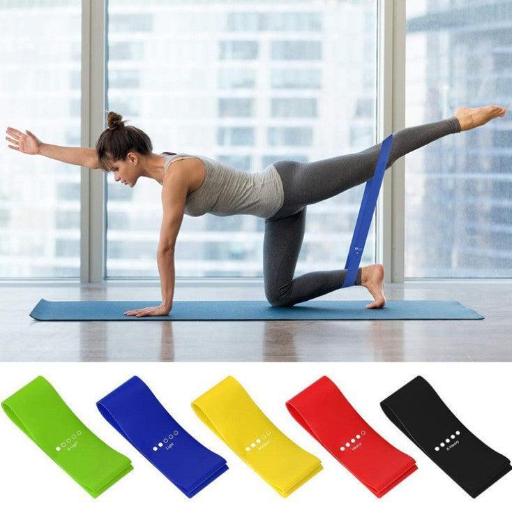 Pack De Bandas Elasticas De Silicona Fitness Yoga Pilates - DSE