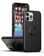 Protector iPhone 12 Silicona Anillo Magnético Soporte - Tubelux