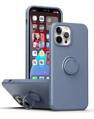 Protector iPhone 13 Tpu + Silicona Soft con Anillo Agarre Stand y Soporte Magnetico - Tubelux