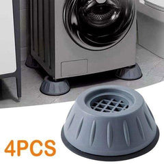 Soporte para base de lavadora, heladera y mas. Antivibración y reducen el ruido pack 4 unidades - DSE