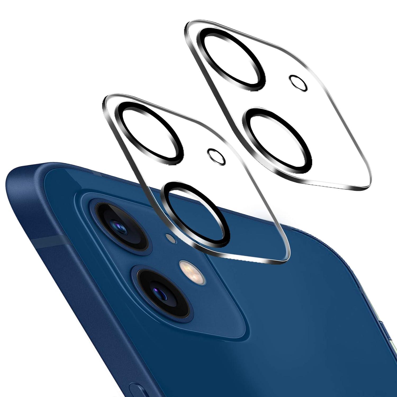 Vidrio templado con marco para cámara de iPhone: protege tu cámara de golpes y arañazos - Tubelux