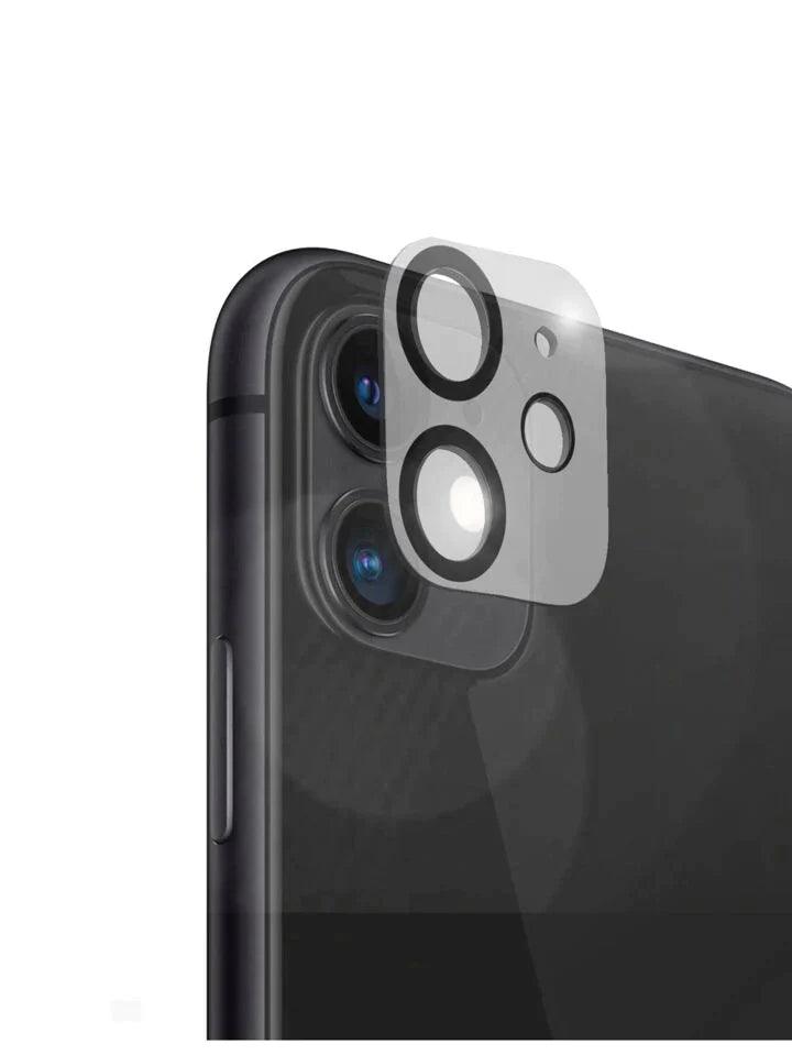 Vidrio templado con marco para cámara de iPhone: protege tu cámara de golpes y arañazos - Tubelux